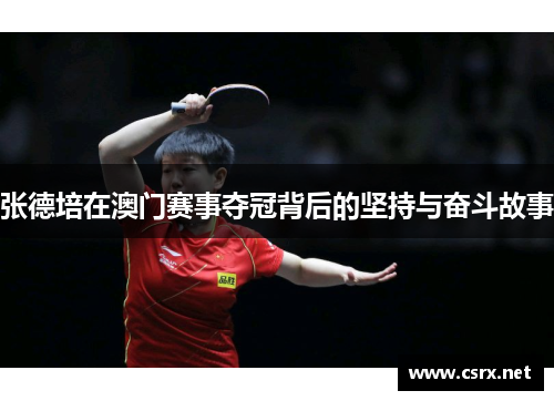 张德培在澳门赛事夺冠背后的坚持与奋斗故事